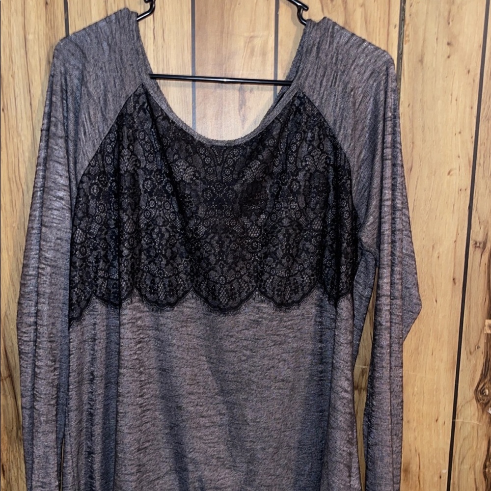 maurice’s shirt with open back